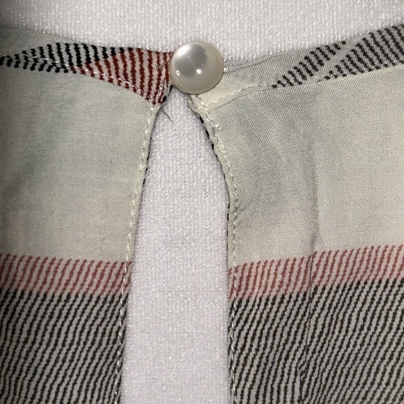 NWT Rose & Thyme Striped Top Size Large - Picture 5 of 5